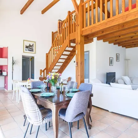 Maison De Vacance Avec Jardin 8 Personnes * ביסקארוס